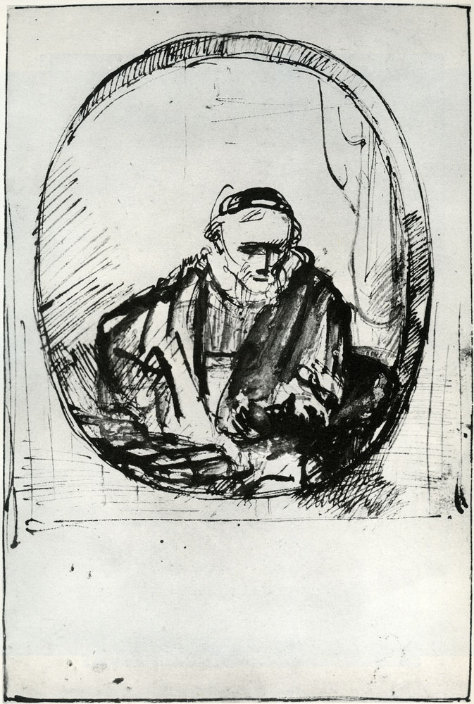 Rembrandt - Posthumous Portrait of Jan Cornelisz. Sylvius