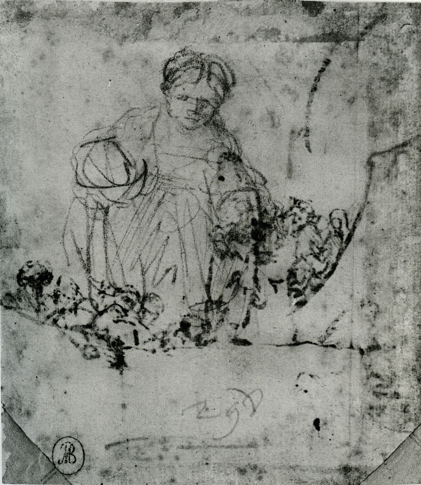 Rembrandt - Study of a Seated Woman