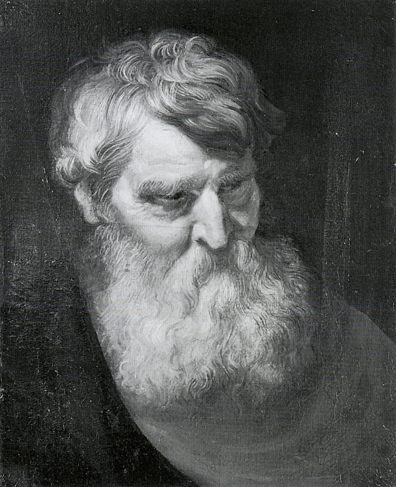 School of Peter Paul Rubens - Head of an Old Man