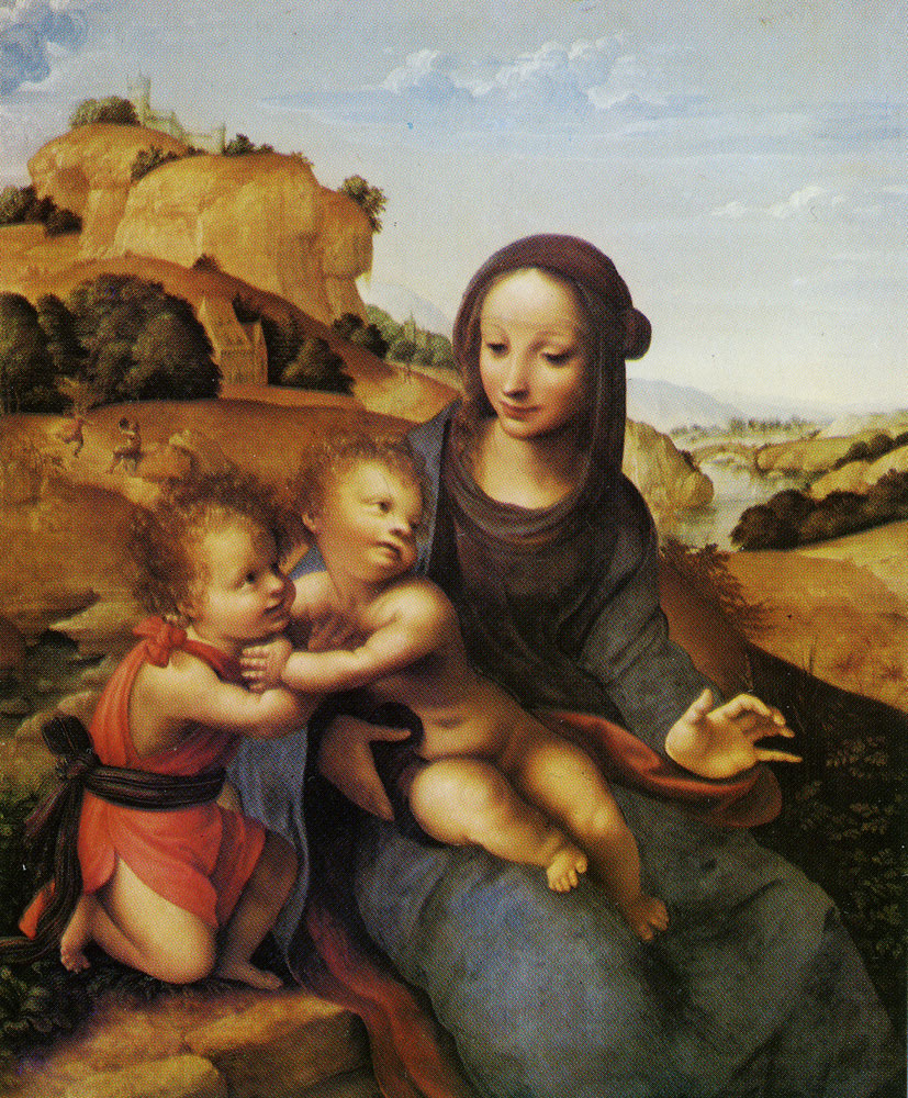 Il Sodoma - Madonna and Child with the Infant St. John