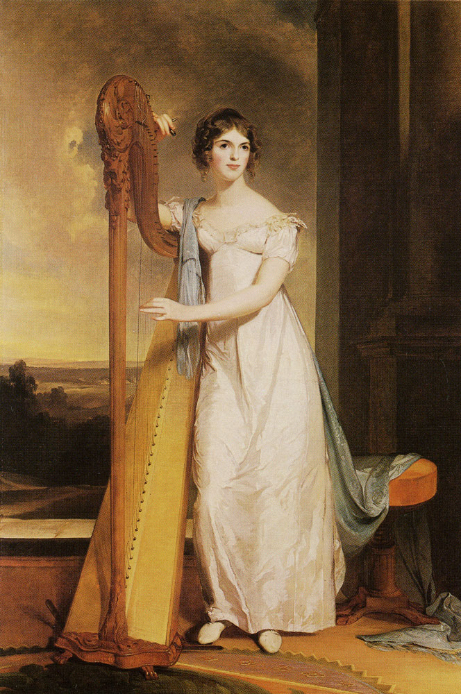 Thomas Sully - Lady with a Harp: Eliza Ridgely