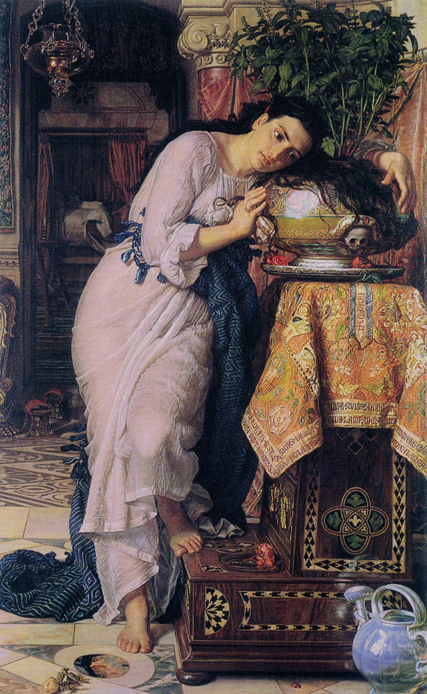 William Holman Hunt - Isabella and the Pot of Basil