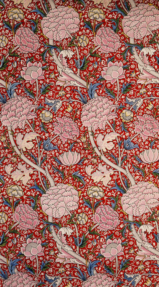 William Morris - 'Cray' printed textile