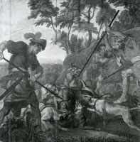 Abraham van Diepenbeeck, Pieter Boel and Hendrik Snyers Wolf Hunt
