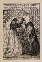 Dante Gabriel Rossetti Intended frontispiece for The Early Italian Poets