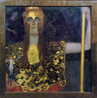 Gustav Klimt Pallas Athena