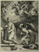 Hendrick Goltzius The Annunciation
