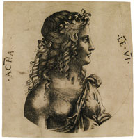 After Leonardo da Vinci Idealised Head of a Woman