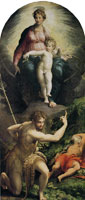 Parmigianino The Virgin and Child with Saints John the Baptist and Jerome