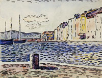 Paul Signac The Port of Saint-Tropez