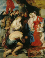 Peter Paul Rubens and Anthony van Dyck Virgin and Child with Penitent Sinners