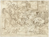 Pieter Bruegel the Elder - The fall of the magician Hermogenes