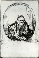 Rembrandt Posthumous Portrait of Jan Cornelisz. Sylvius