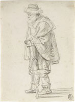 Rembrandt Old Man in a Fur Cap