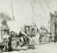 Rembrandt Tavern Scene