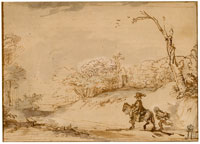 Rembrandt Woody Landscape
