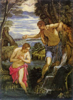 Tintoretto The Baptism of Christ