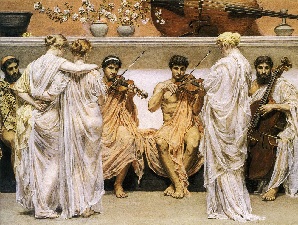 Albert Moore - A Quartet: A Painter's Tribute to the Art of Music