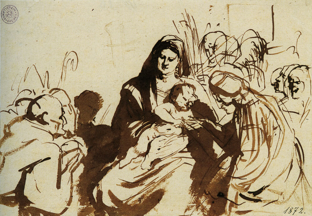 Anthony van Dyck - The Mystic Marriage of Saint Catherine