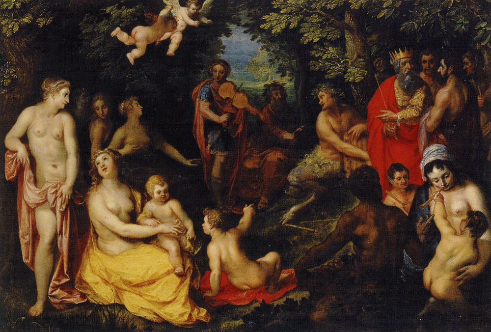 Hendrik van Balen and Jan Brueghel the Elder - The Judgment of Midas