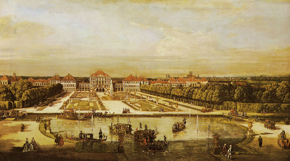 Bernardo Bellotto - The Castle of Nymphenburg