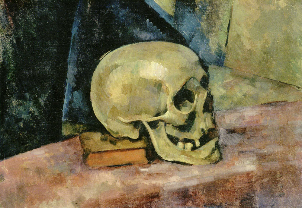 Paul Cézanne - Skull
