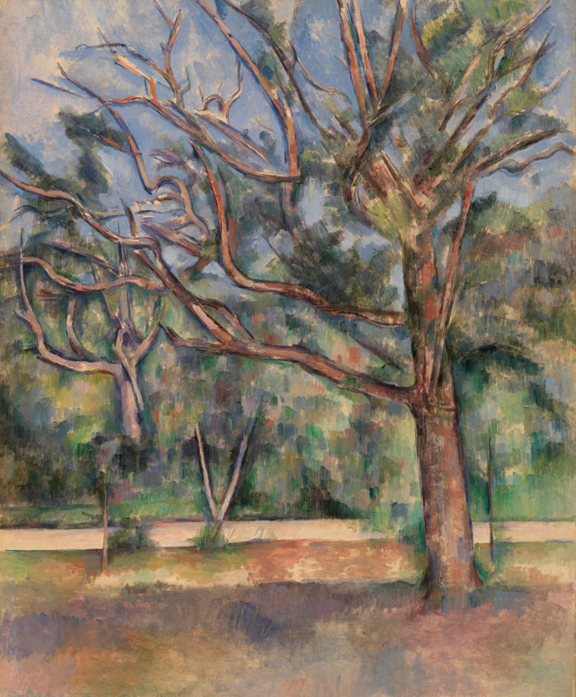 Paul Cézanne - Trees and Road