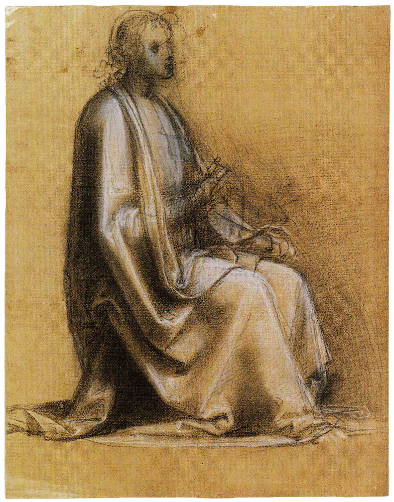 Fra Bartolommeo - Study of an Apostle for the Last Judgement