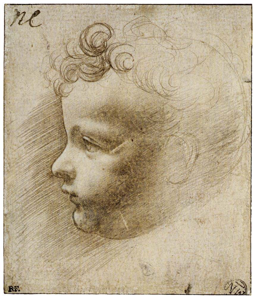 Giovanni Antonio Boltraffio - Head of a Child in Profile