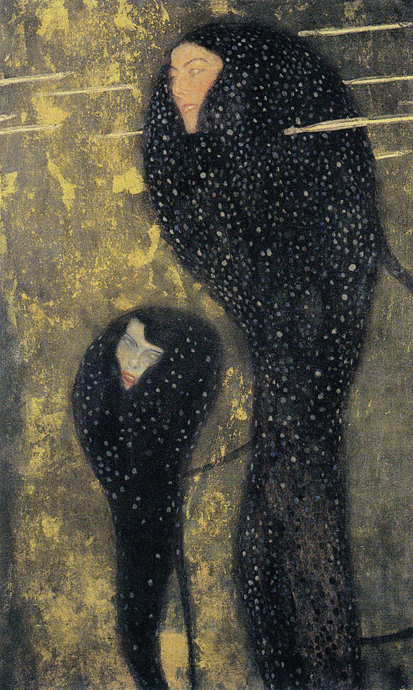 Gustav Klimt - Nixies (Silver Fish)