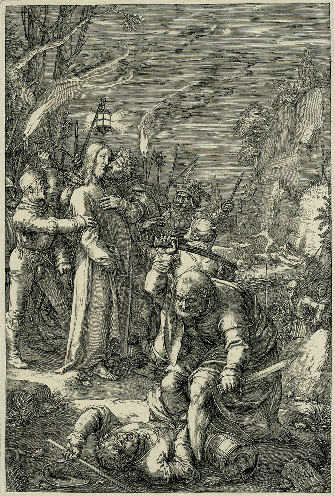 Hendrick Goltzius - The Betrayal by Judas