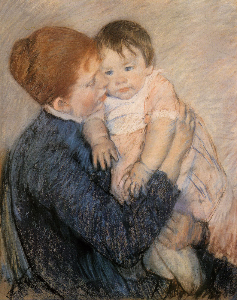 Mary Cassatt - Agatha and Her Child