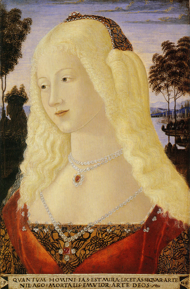 Neroccio de Landi - Portrait of a Young Girl