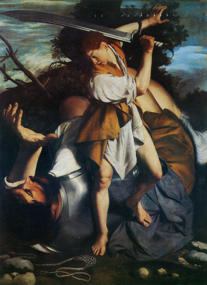 Orazio Gentileschi - David and Goliath
