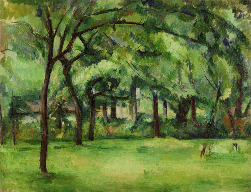 Paul Cézanne - Farm in Normandy, Summer (Hattenville)