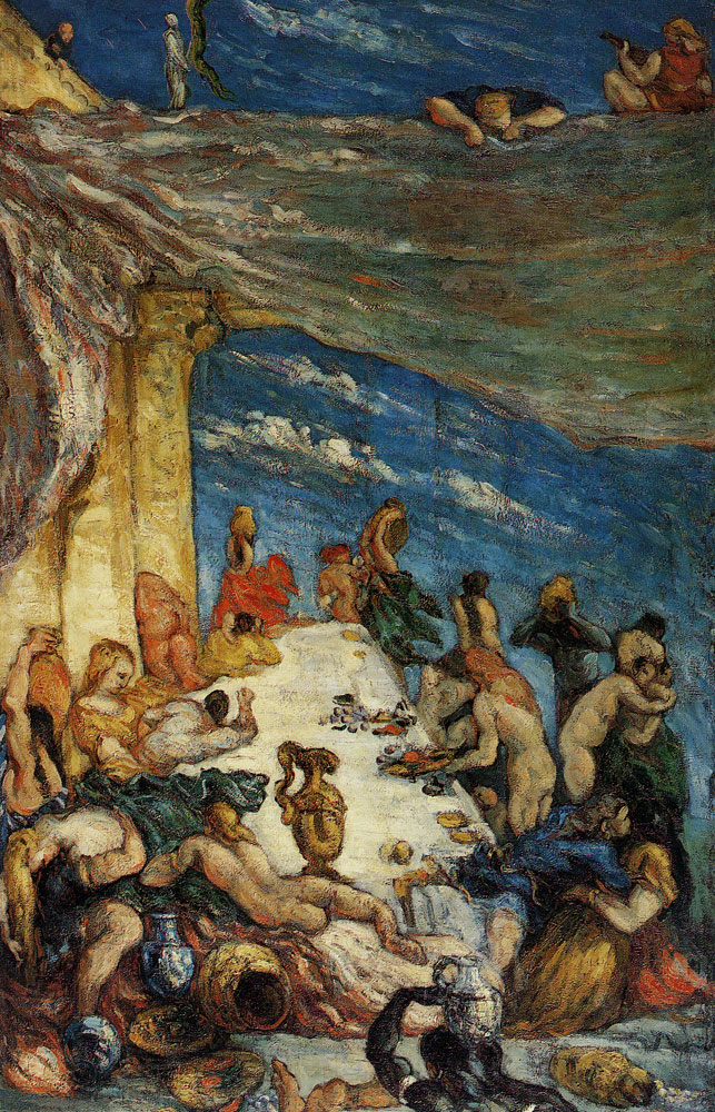 Paul Cézanne - The feast