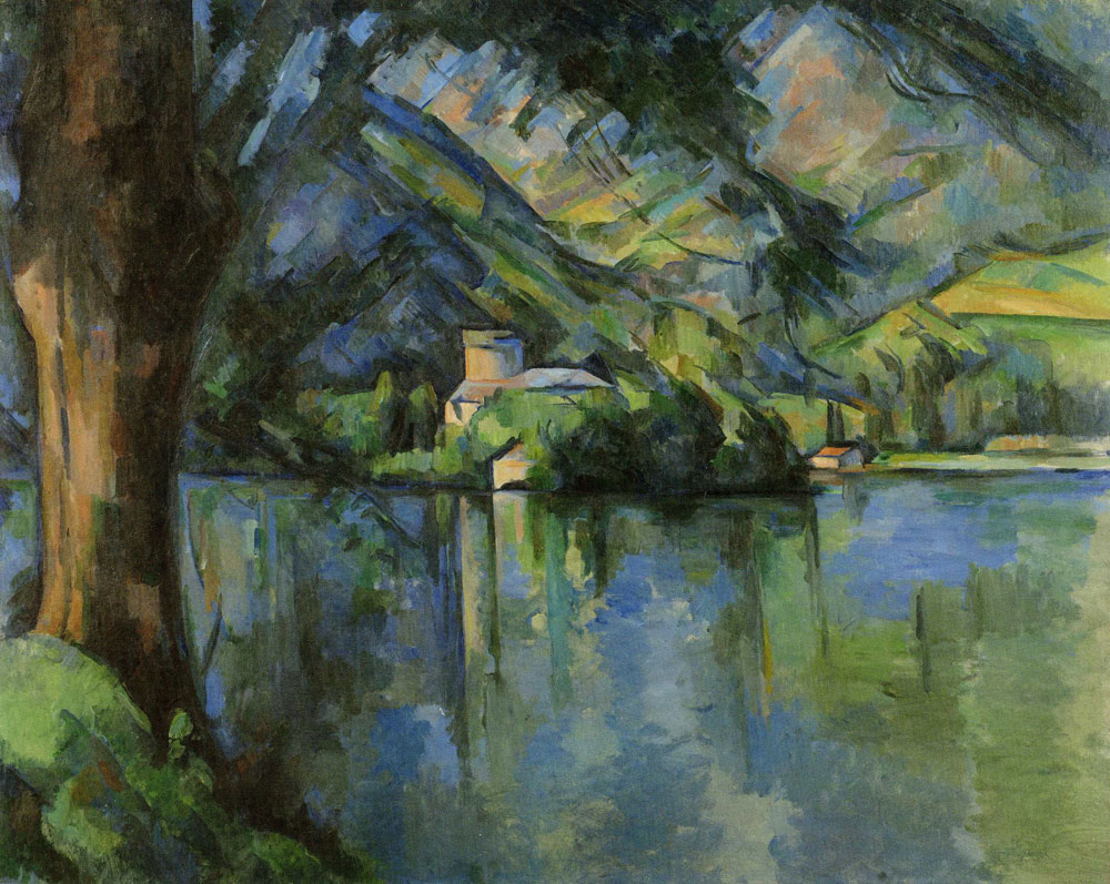 Paul Cézanne - The Lac d'Annecy