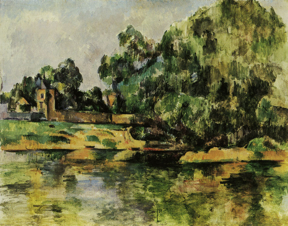 Paul Cézanne - Riverbank