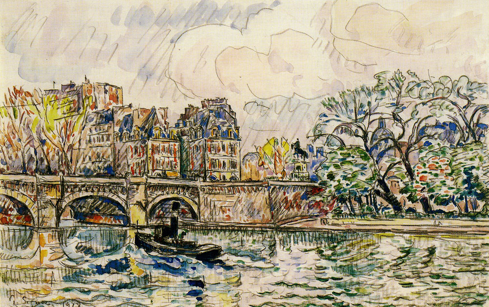 Paul Signac - The Pont Neuf, Paris