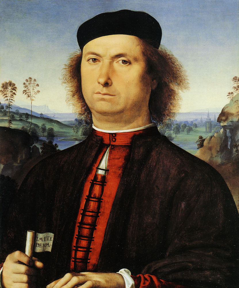 Pietro Perugino - Portrait of Francesco delle Opere