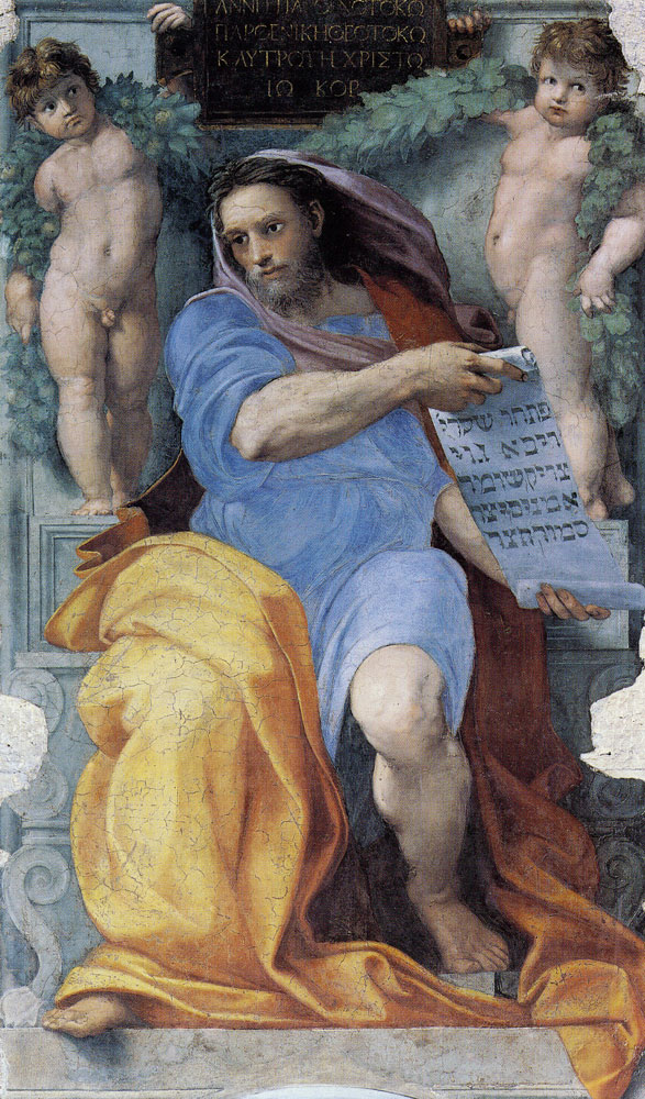 Raphael - The Prophet Isaiah