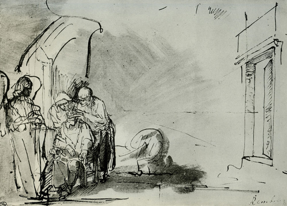 Rembrandt - The Healing of Tobit