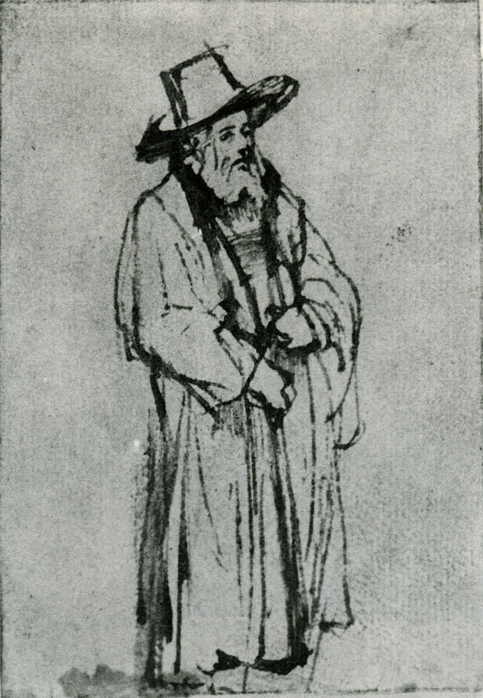 Rembrandt - Old Man in Wide-Brimmed Hat