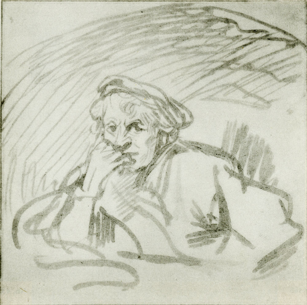 Rembrandt - Portrait of a Young Man in a Flat Cap