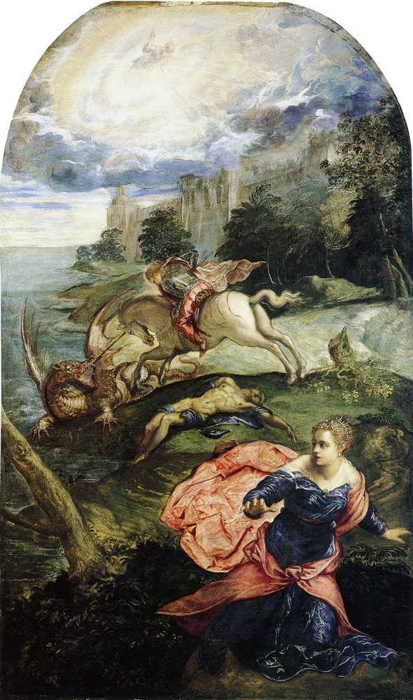 Tintoretto - Saint George and the Dragon