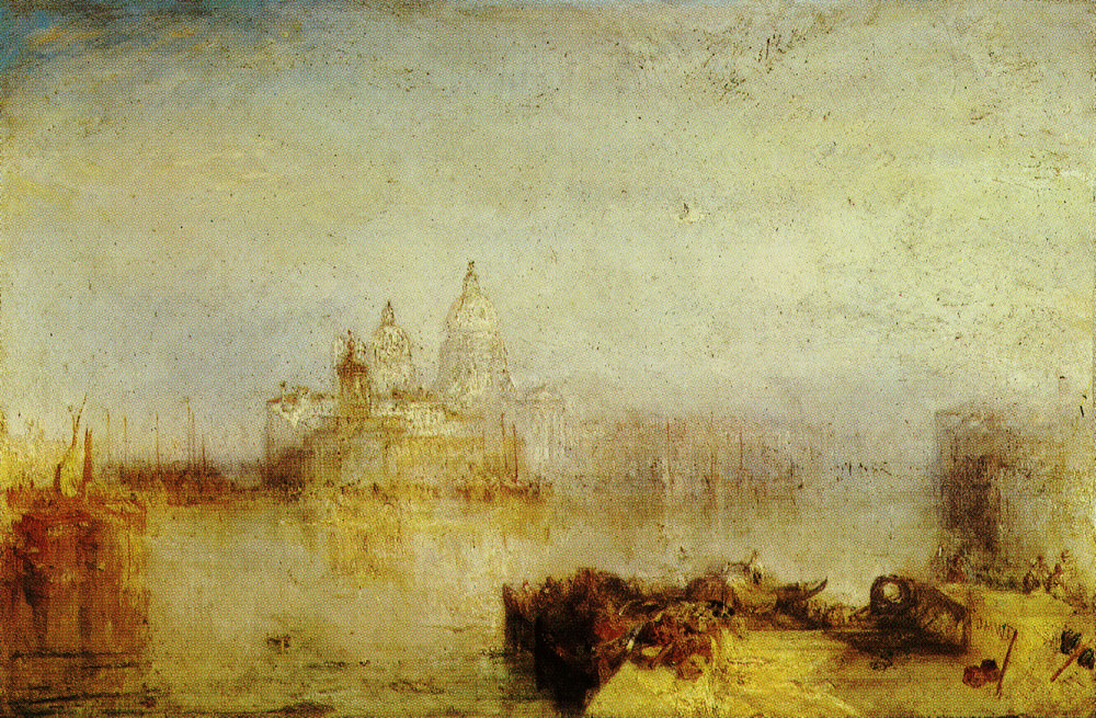 J.M.W. Turner - The Dogana and Santa Maria della Salute, Venice