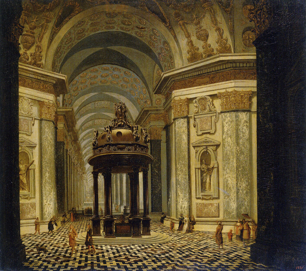 Wilhelm Schubert van Ehrenberg - Interior of a Church
