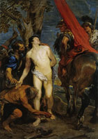 Anthony van Dyck Saint Sebastian Bound for Martyrdom