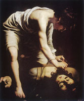 Caravaggio David, Victorious over Goliath