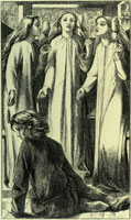 Dalziel brothers after Dante Gabriel Rossetti The Maids of Elfen-Mere
